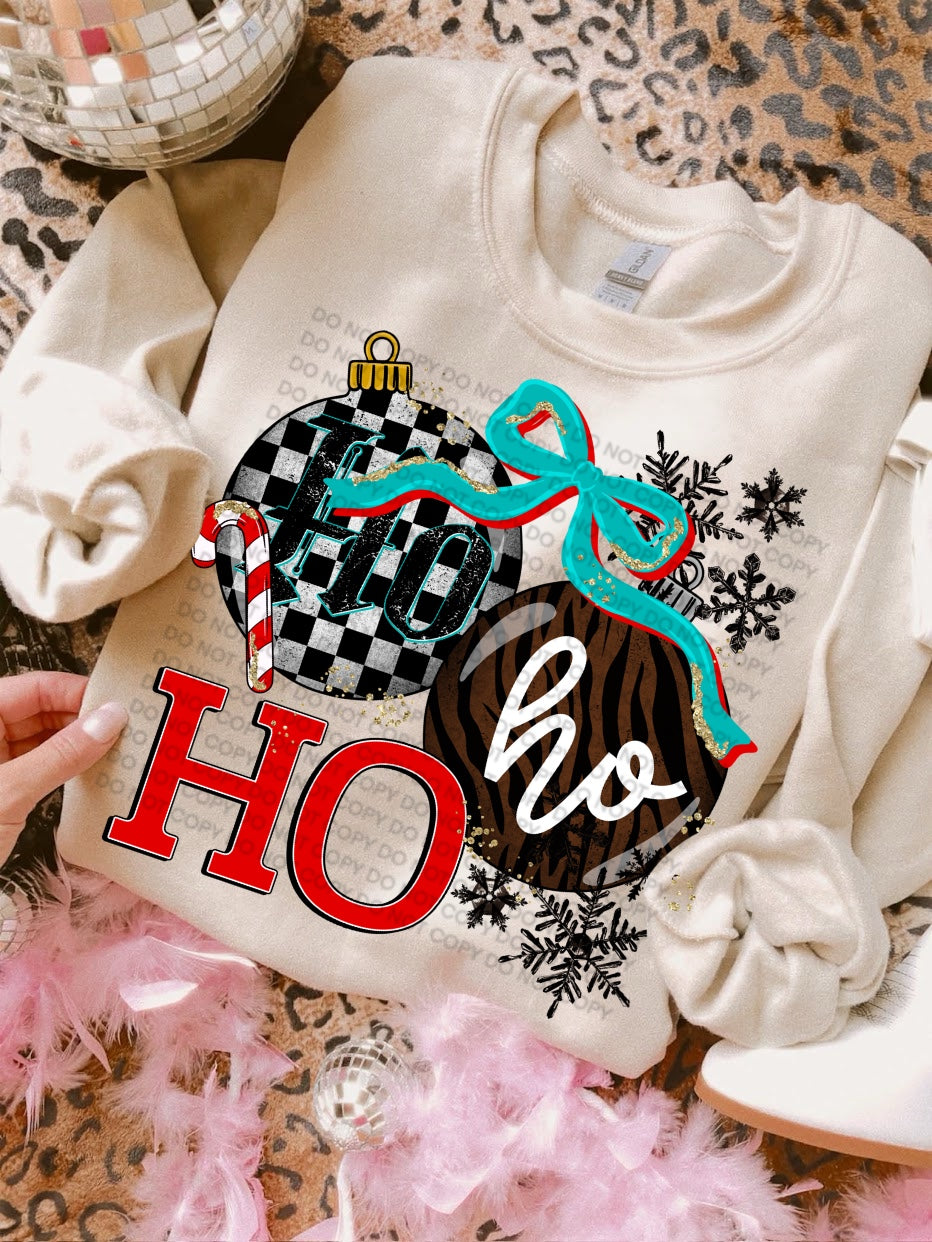 Ho Ho Ho DTF Print