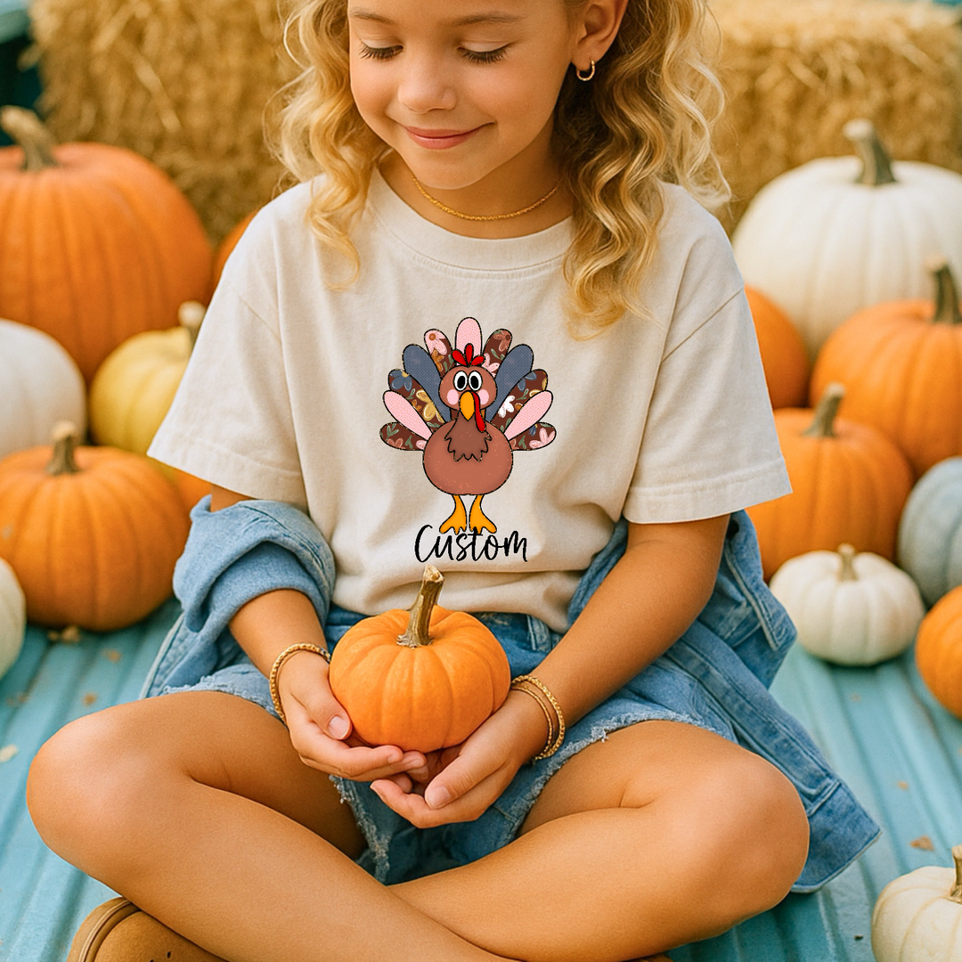 Dark Turkey DTF Print