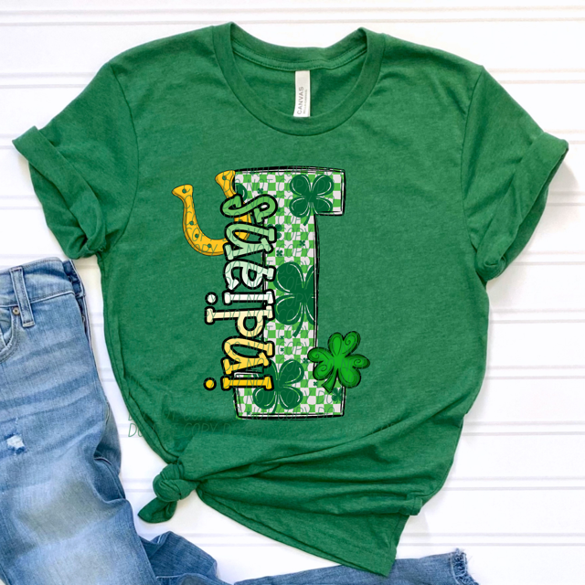St Patrick's Day Mascots DTF Print