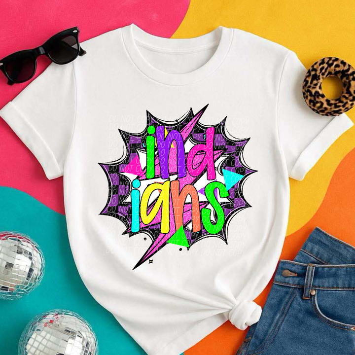 80's Hero Mascots DTF Print