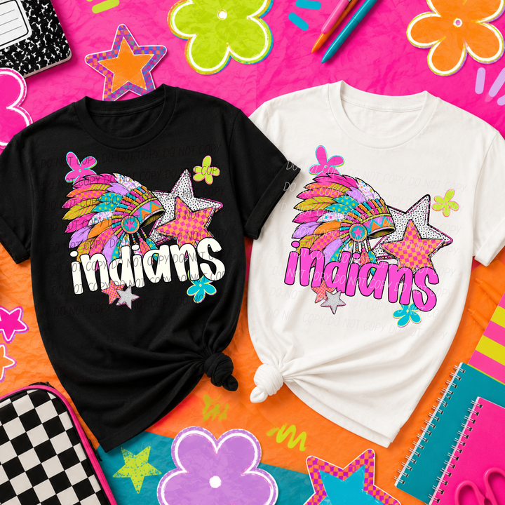 Pattern Pop Mascots DTF Print
