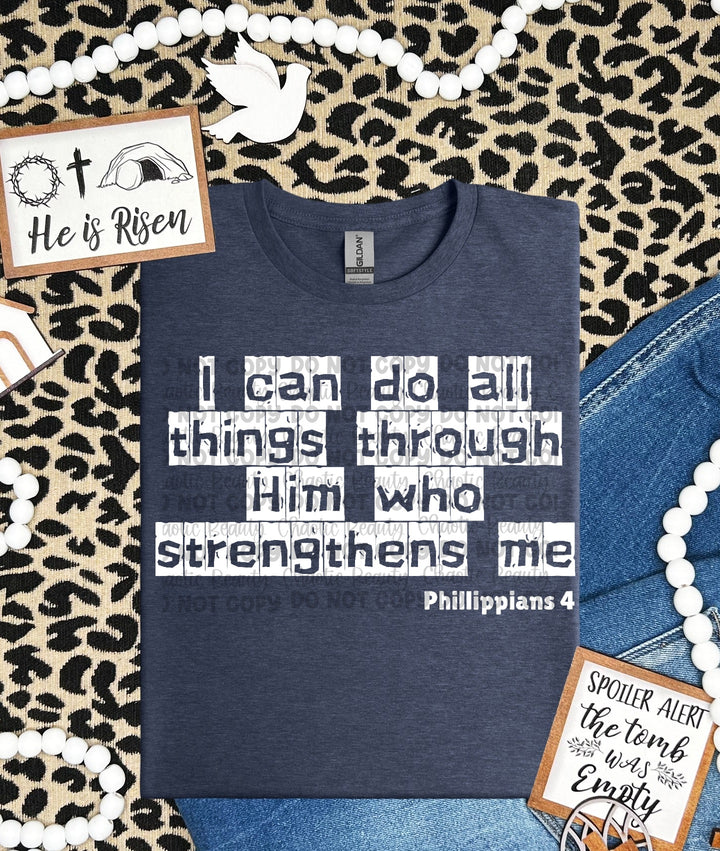 I Can Do All Things DTF Print