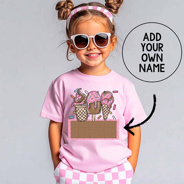 Ice Cream Sprinkles DTF Print