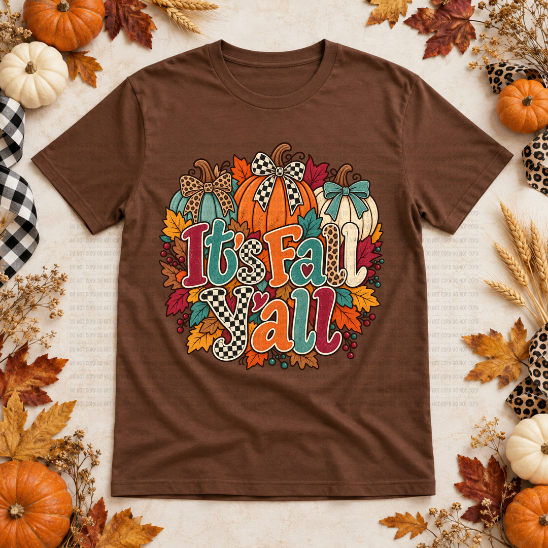 Its Fall Yall DTF Print