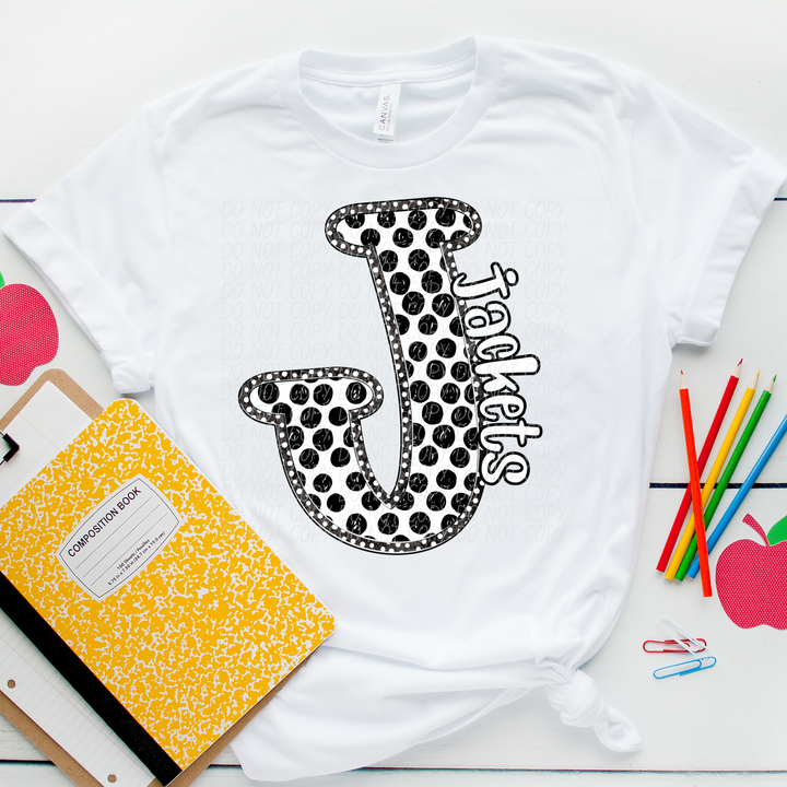 Polka Dot Mascots DTF Print