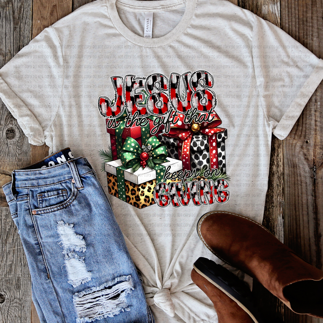 Jesus is the Gift DTF Print