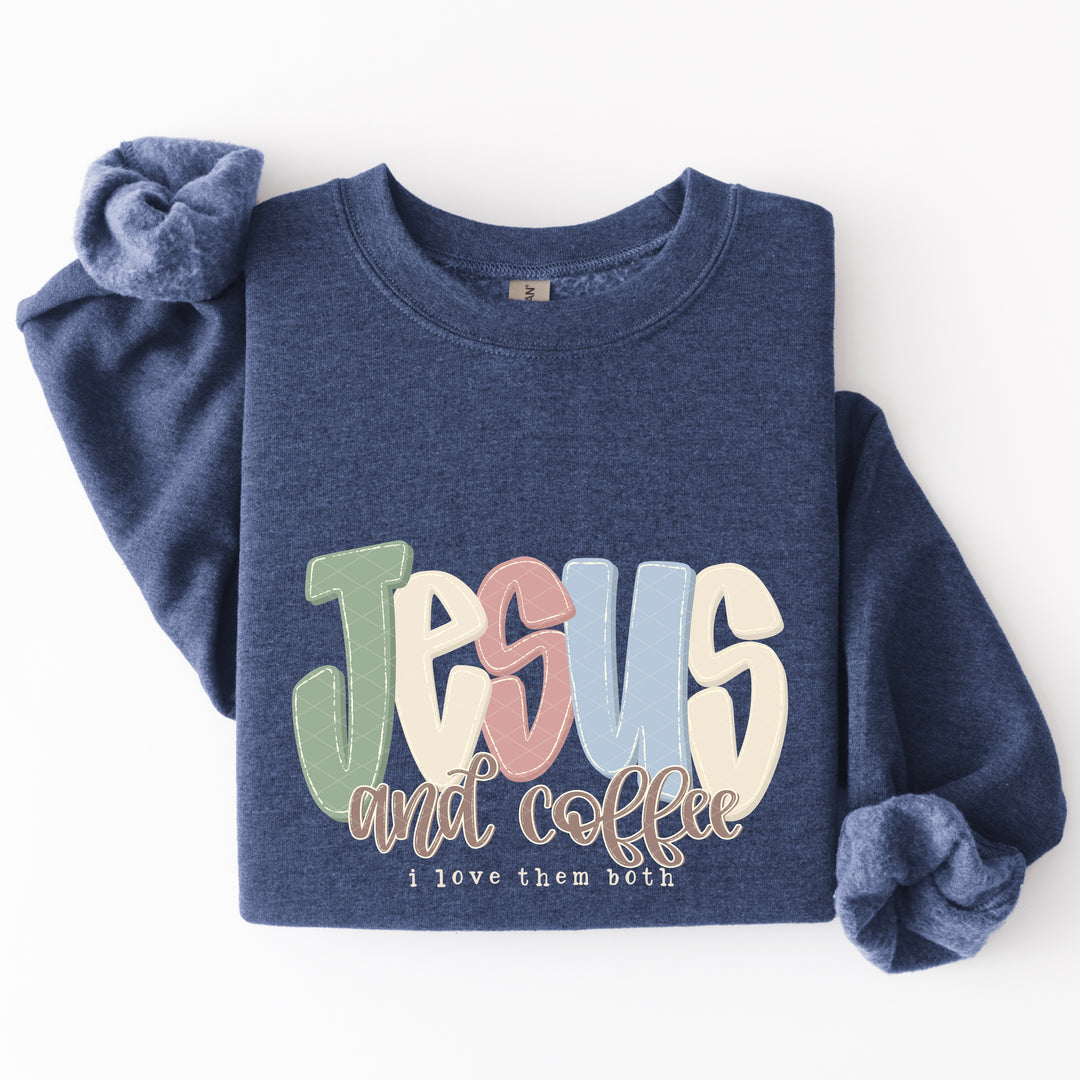 Jesus And Coffee DTF Print