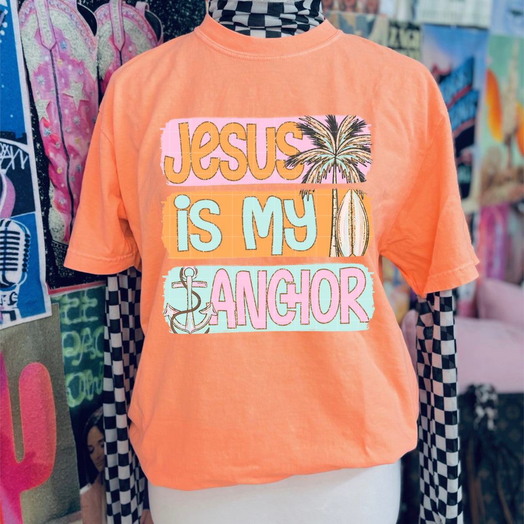 Jesus Is My Anchor DTF Print