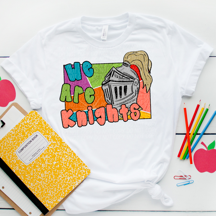 Retro We Are Mascots DTF Print