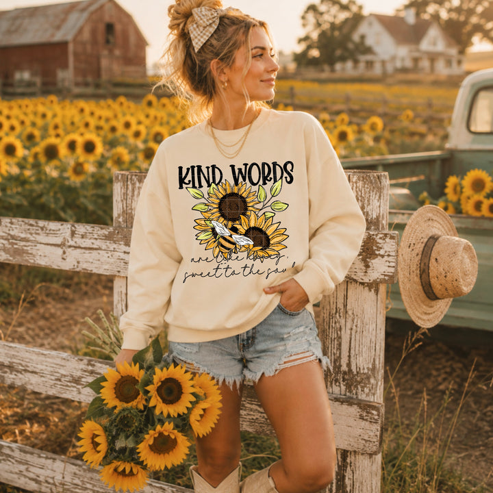 Kind Words Are Like Honey DTF Print