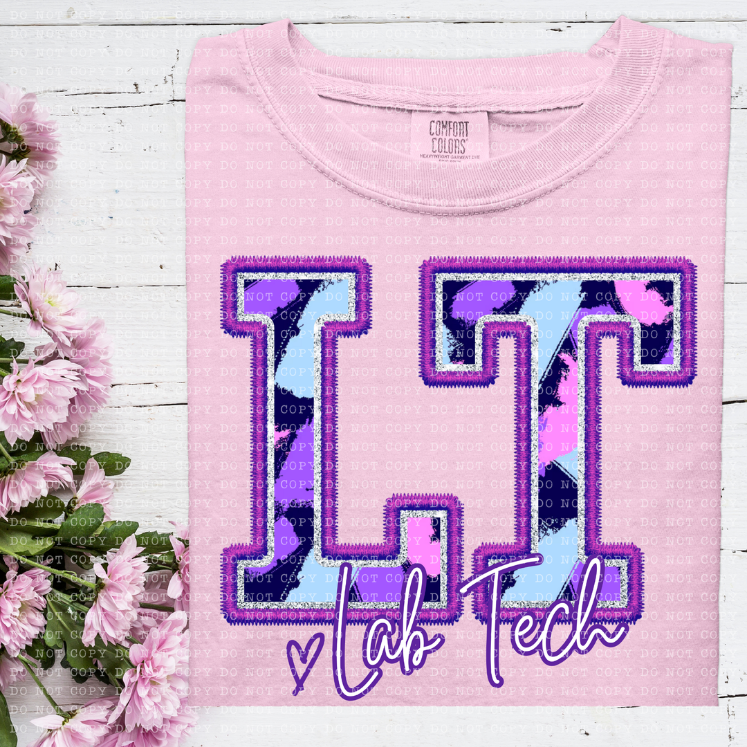 Perfectly Purple Occupations DTF Print