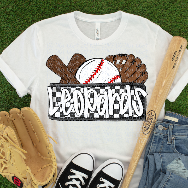 Baseball Mascots DTF Print