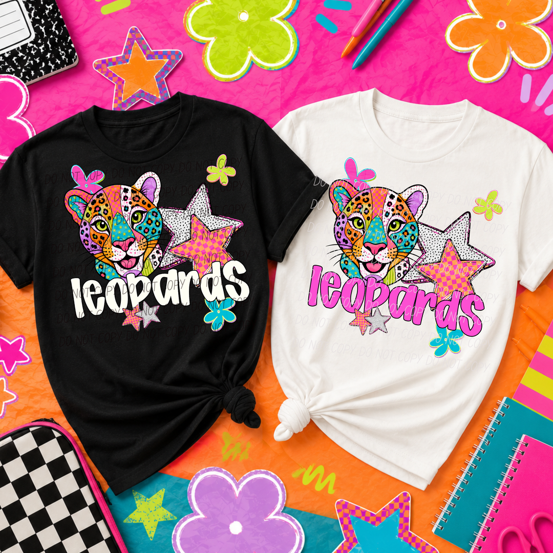 Pattern Pop Mascots DTF Print