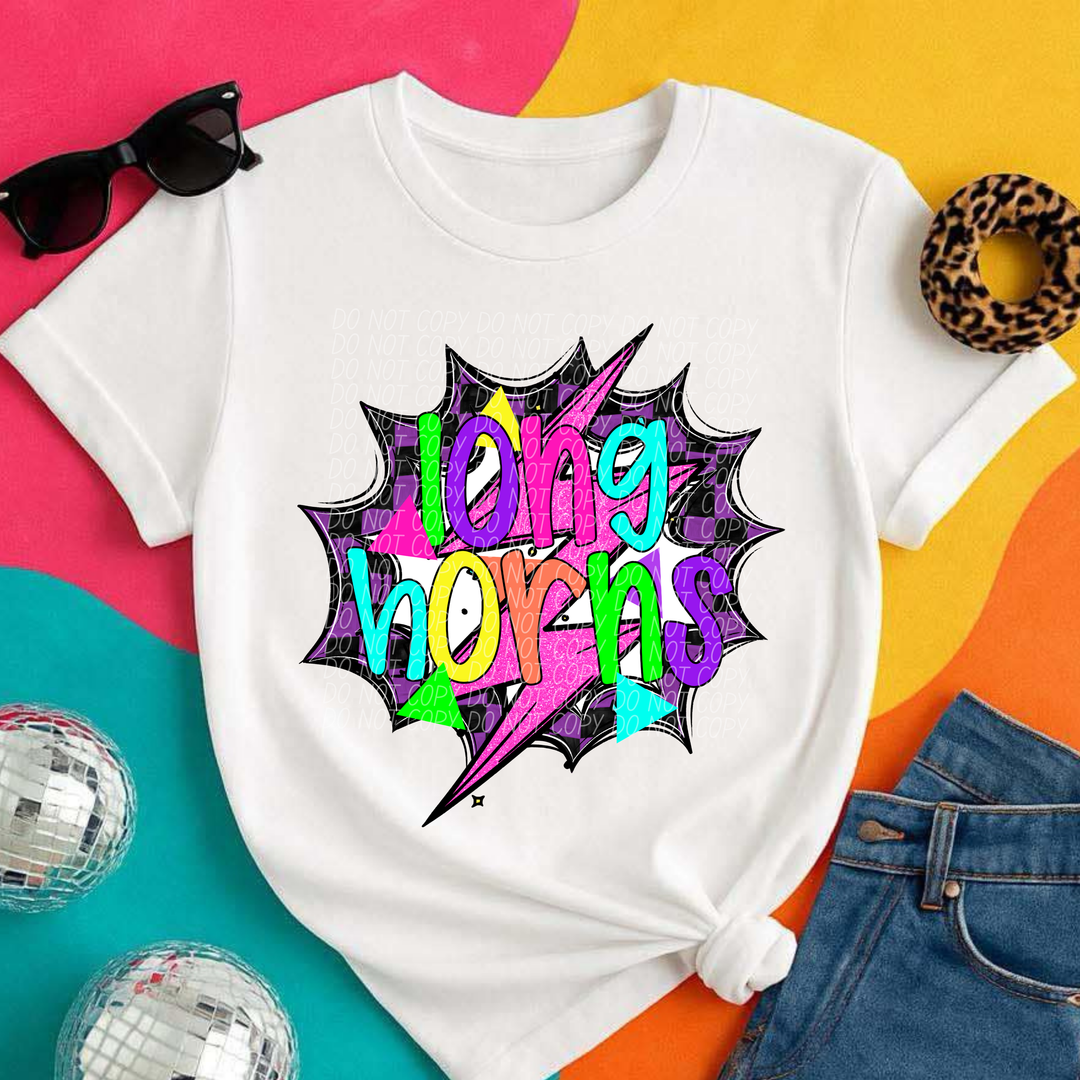 80's Hero Mascots DTF Print