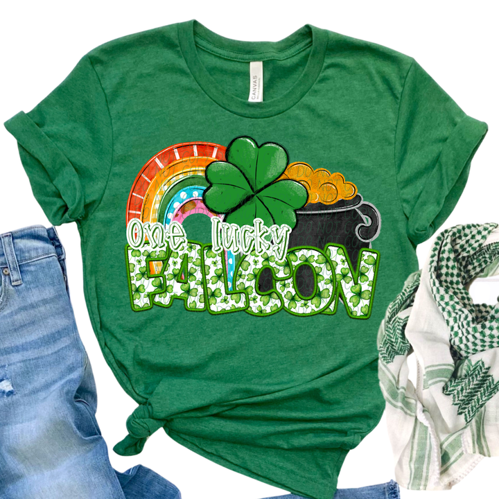 St Patrick's Day One Lucky Mascot Collection DTF Print