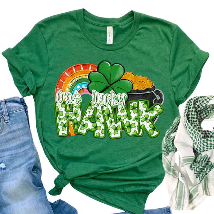 St Patrick's Day One Lucky Mascot Collection DTF Print