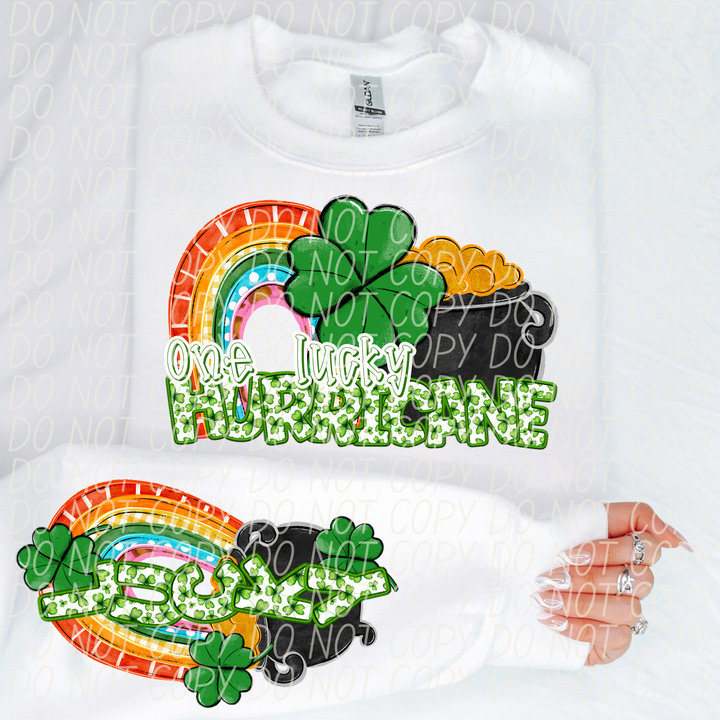 St Patrick's Day One Lucky Mascot Collection DTF Print