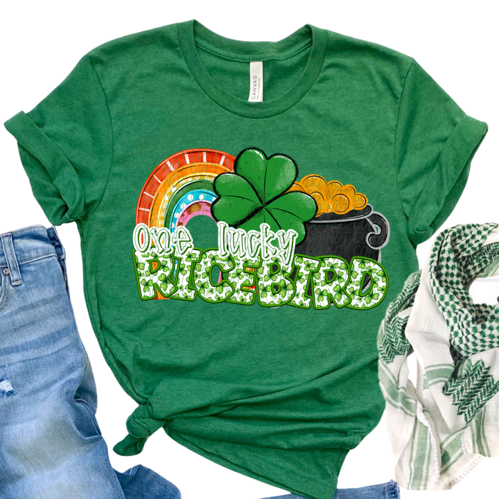 St Patrick's Day One Lucky Mascot Collection DTF Print