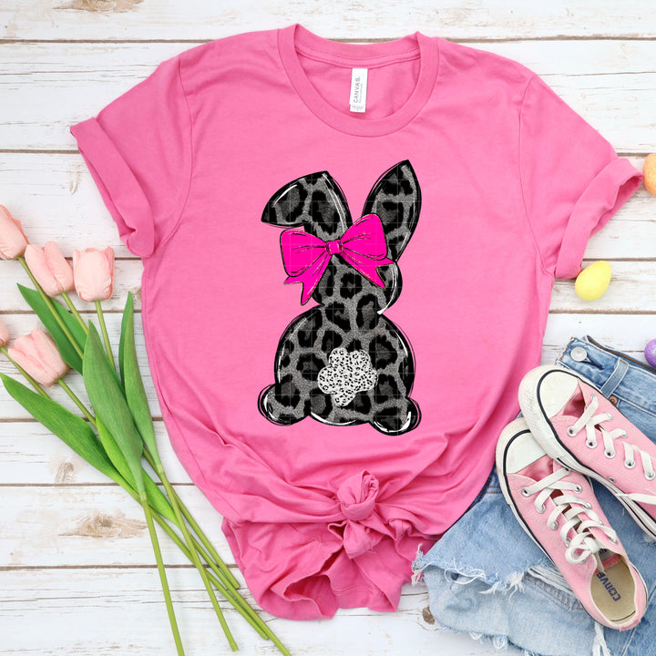 Leopard Bunny DTF Print