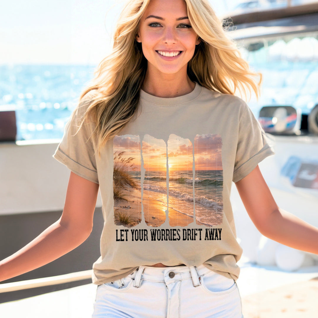 Let Your Worries Drift Away DTF Print