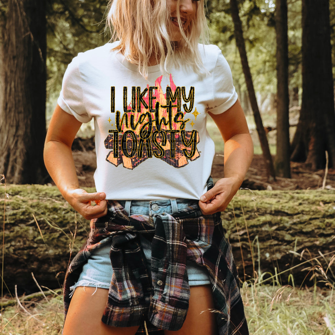 Like My Nights Toasty DTF Print