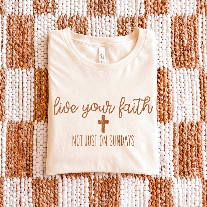 Live Your Faith DTF Print