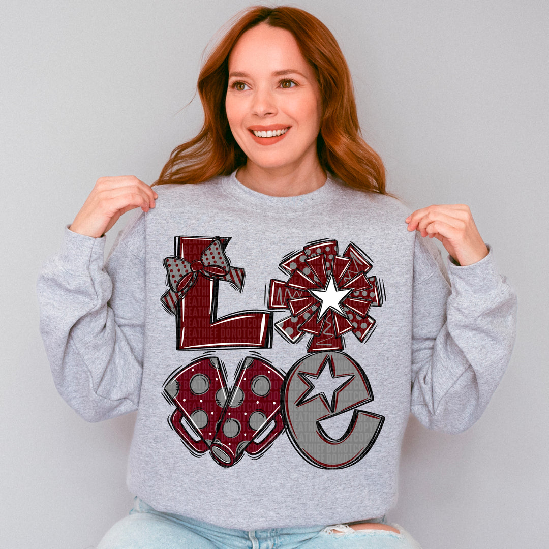 Love Cheer Collection DTF Print