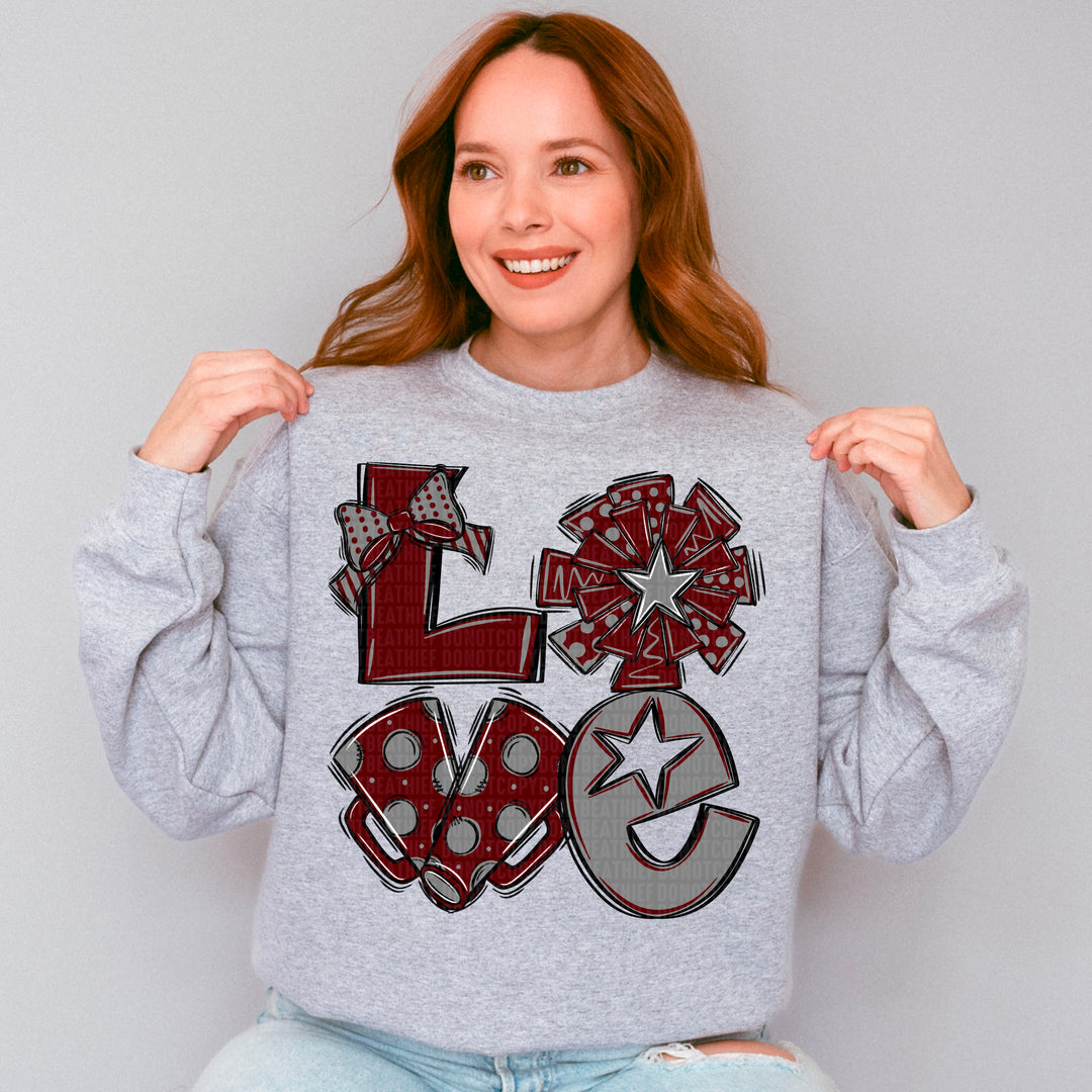 Love Cheer Collection DTF Print