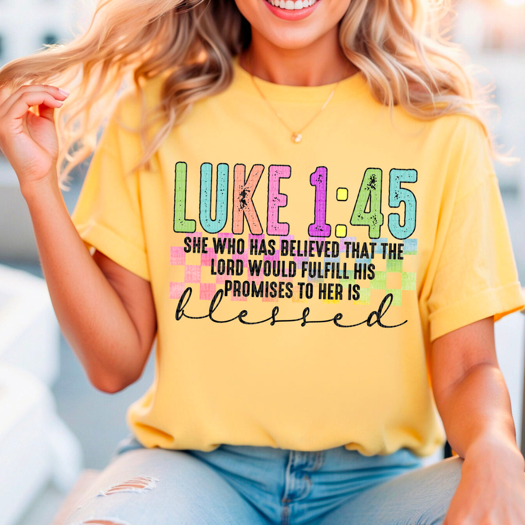 Luke 1:45 DTF Print