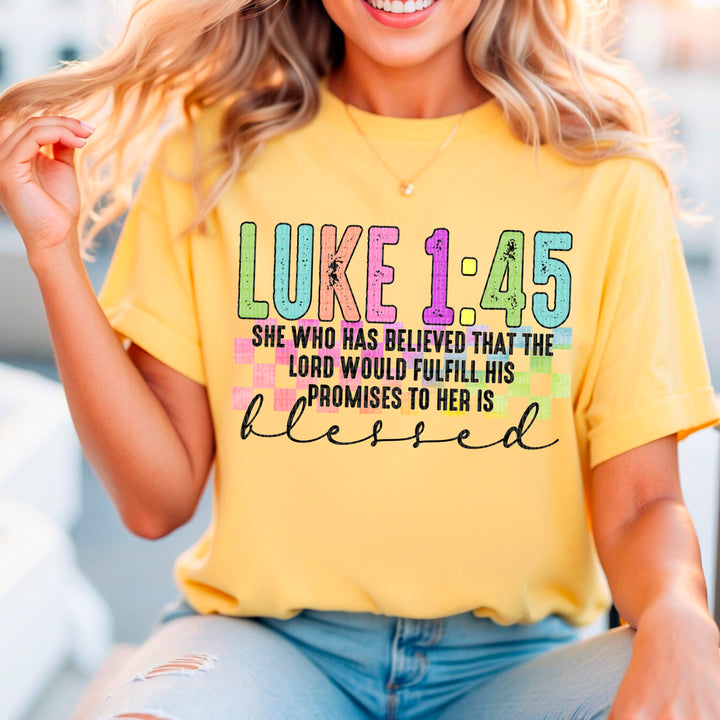 Luke 1:45 DTF Print