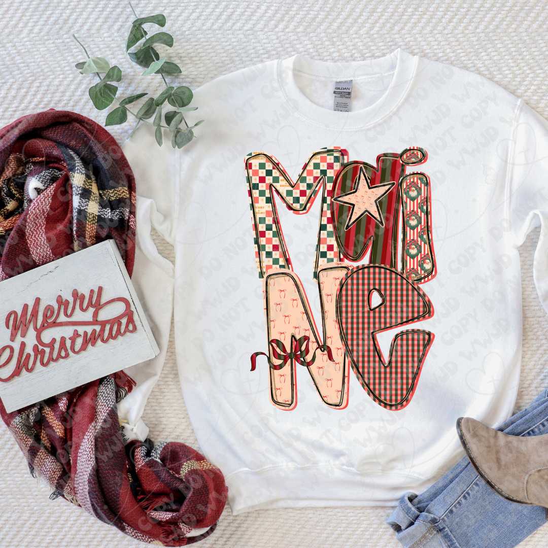 Merry State Alpha DTF Print