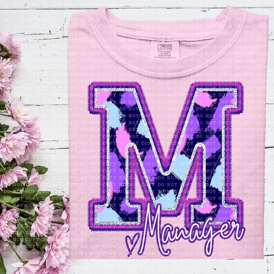 Perfectly Purple Occupations DTF Print