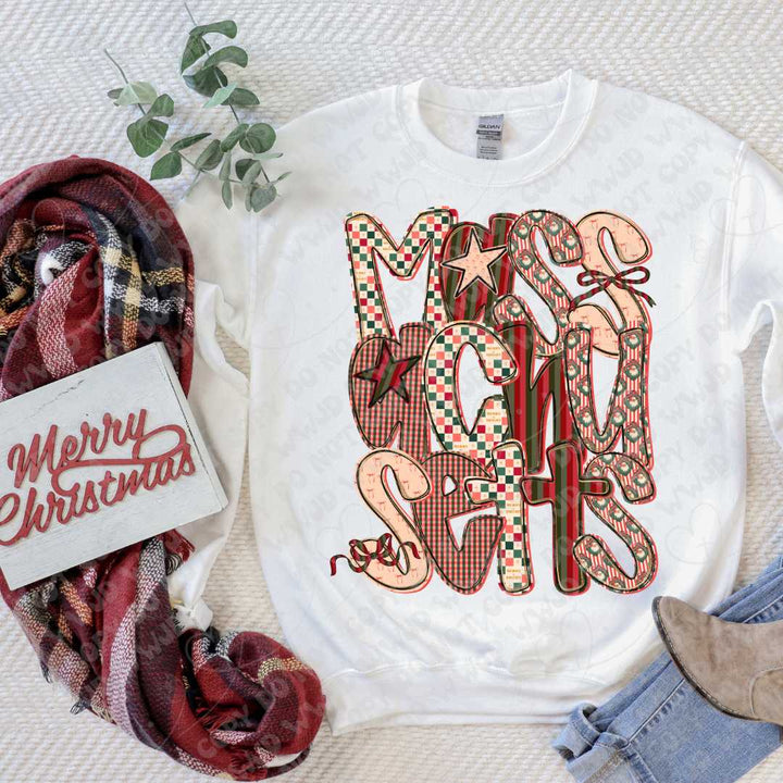 Merry State Alpha DTF Print