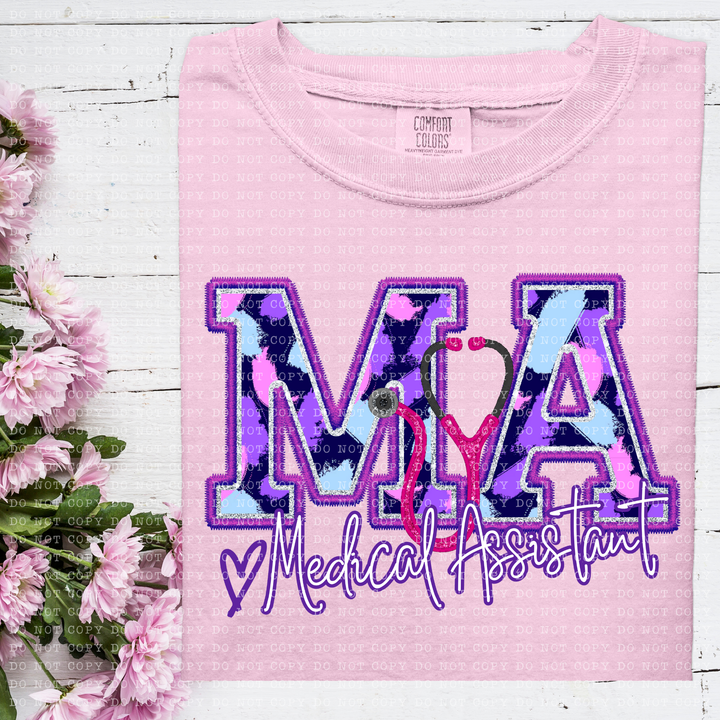 Perfectly Purple Occupations DTF Print
