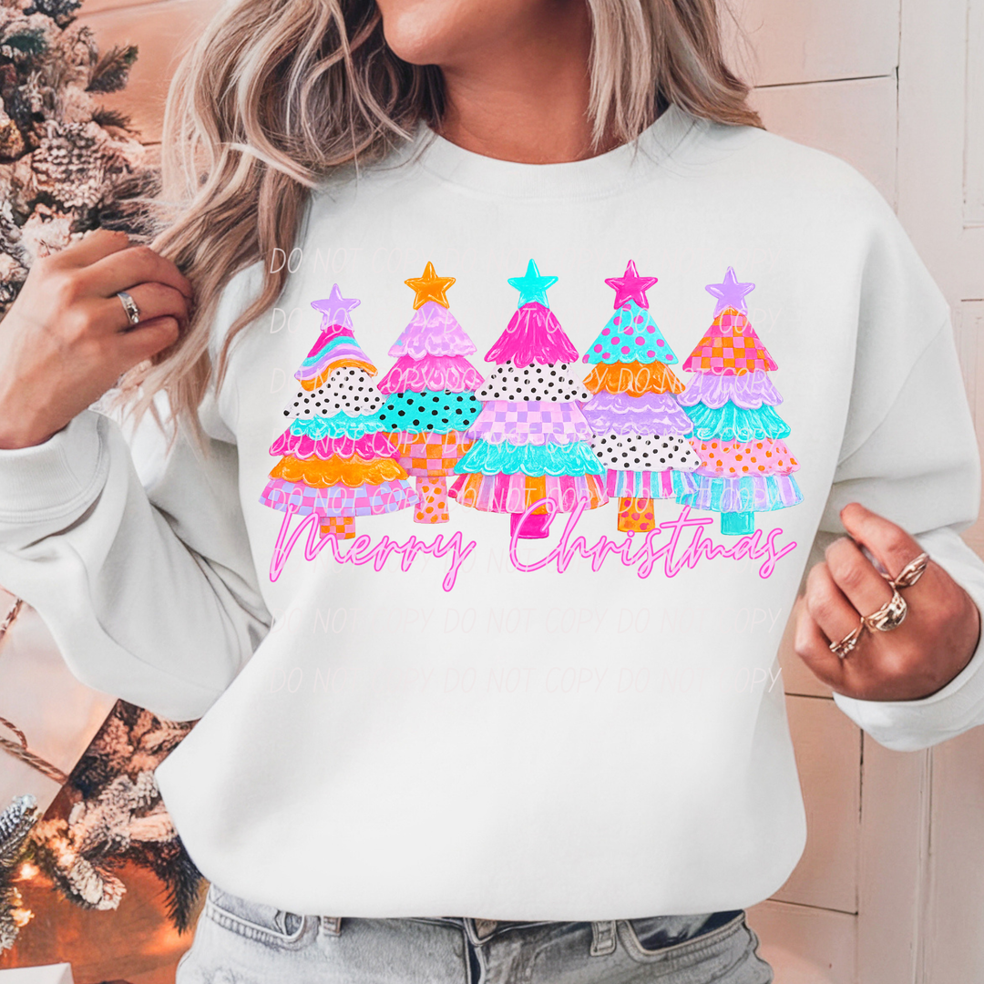 Merry Christmas DTF Print