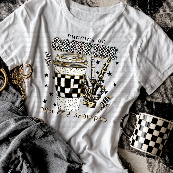 Running on Caffiene and DTF Print