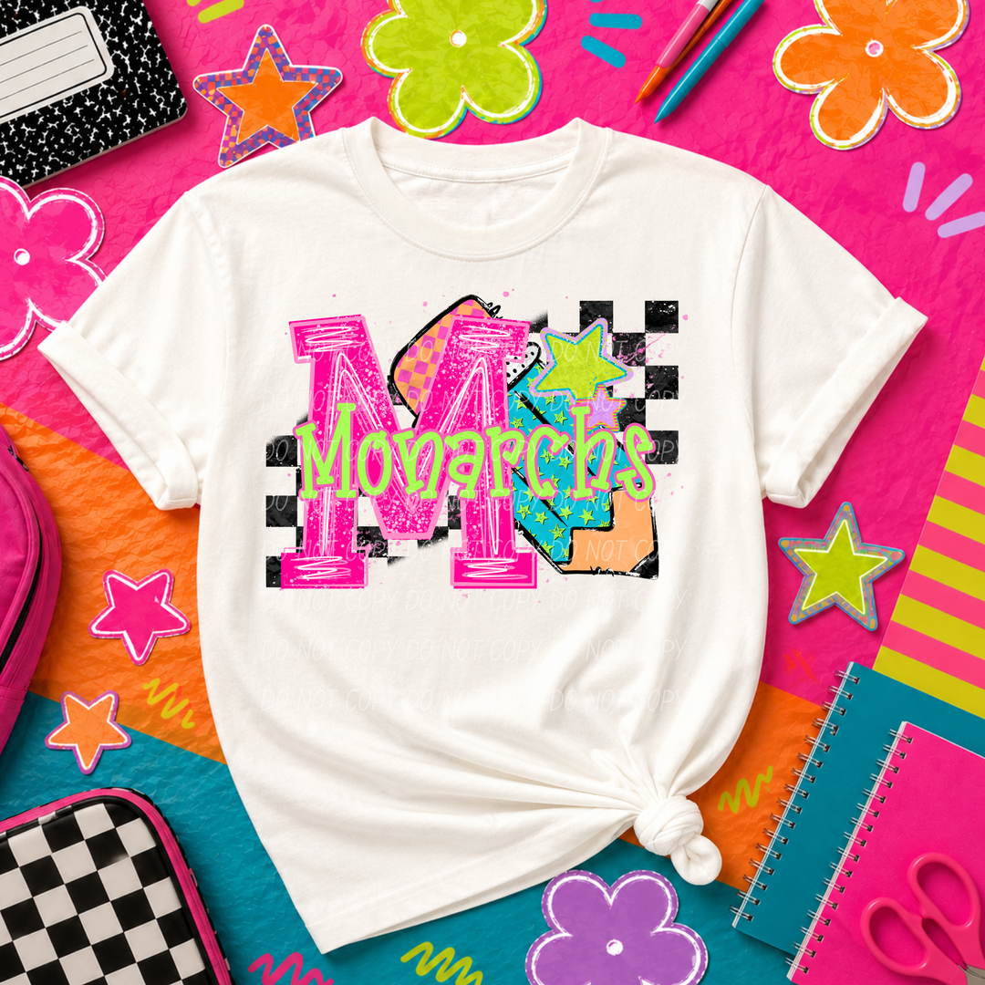 A Is For Mascots DTF Print