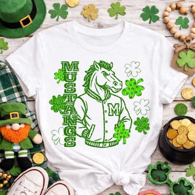 Letterman Clover Mascots DTF Prints