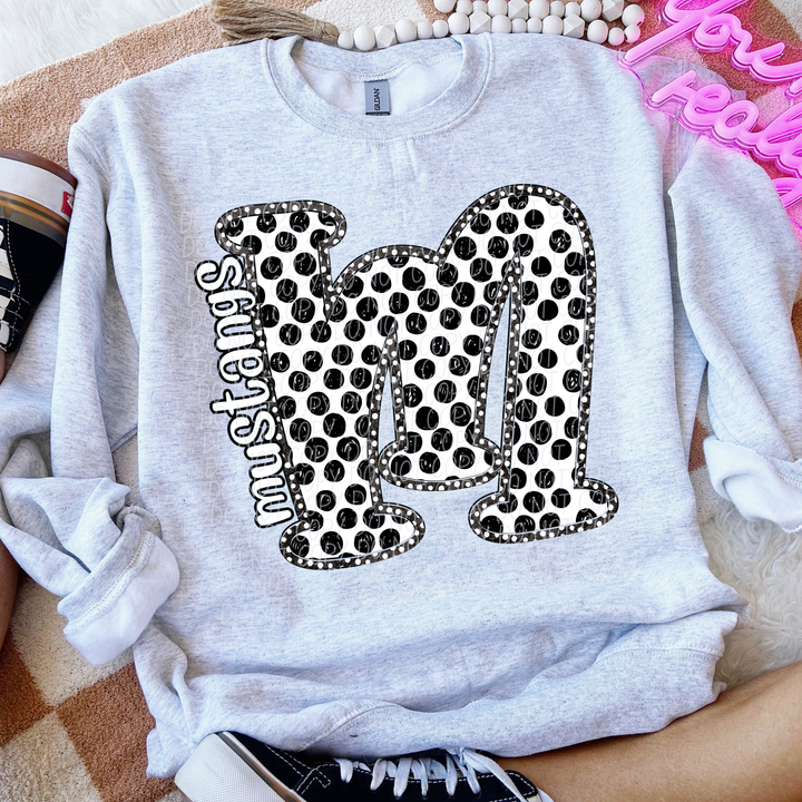 Polka Dot Mascots DTF Print