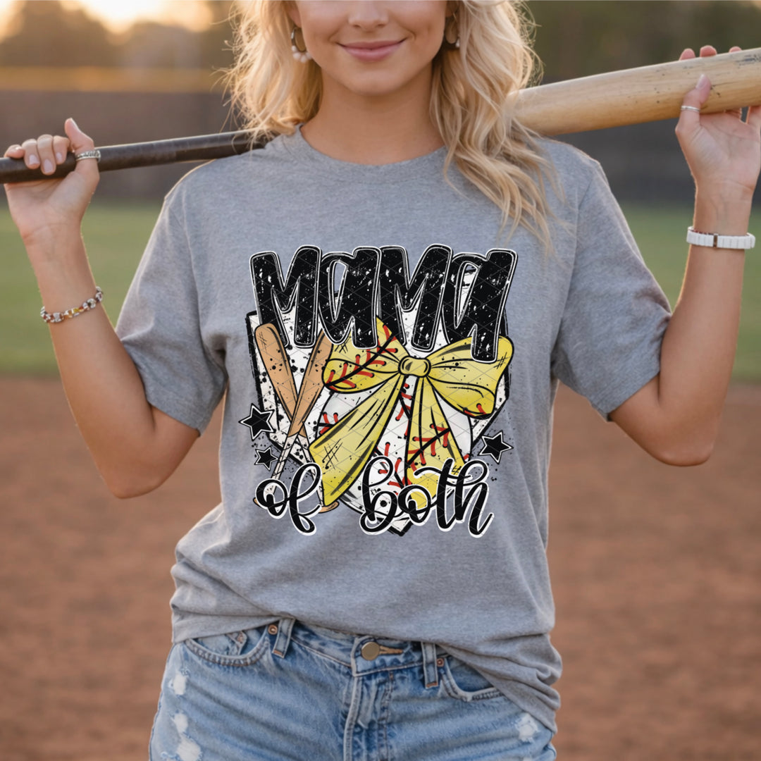 Mama Of Both DTF Print