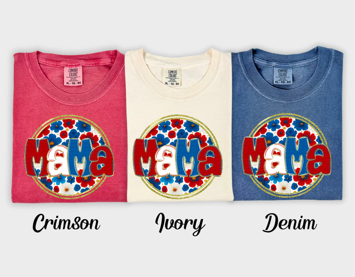 Floral 4th Of July Collection DTF Print