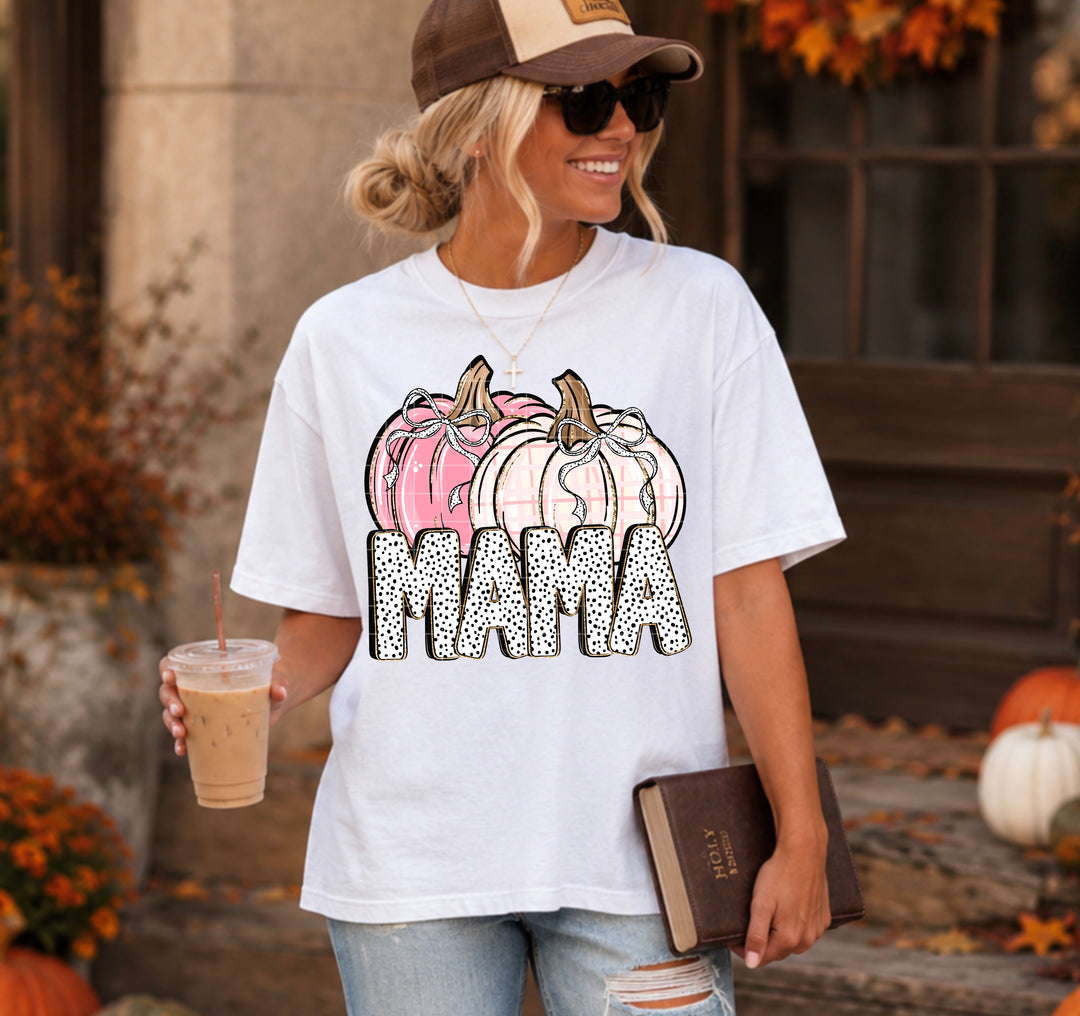 Mama And Mini Pumpkin DTF Print