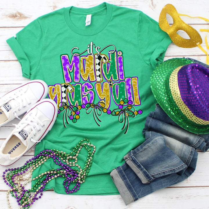 It’s Mardi Gras Y’all DTF Print