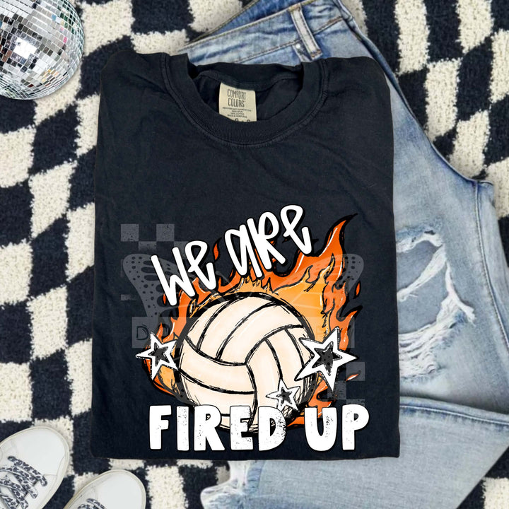 We are Fired up Sports DTF Print