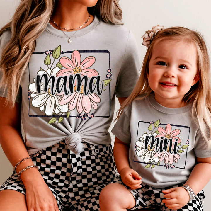 Floral Names Titles Collection DTF Print