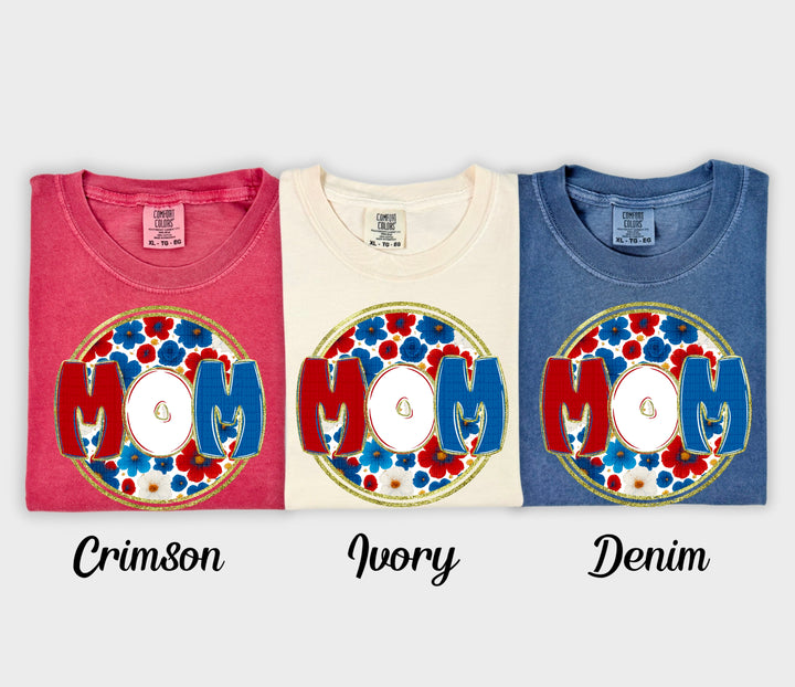 Floral 4th Of July Collection DTF Print