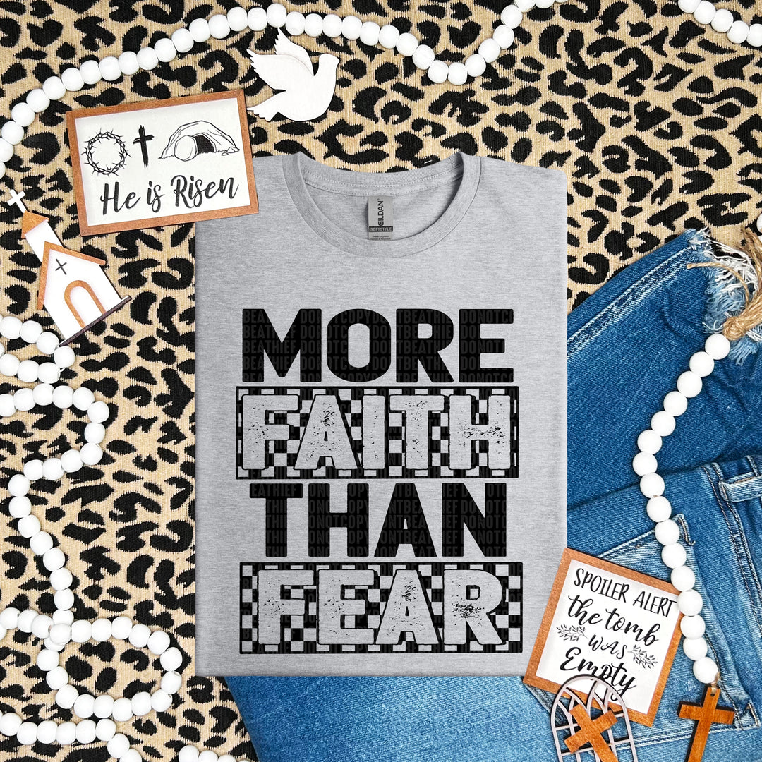 More Faith Than Fear DTF Print