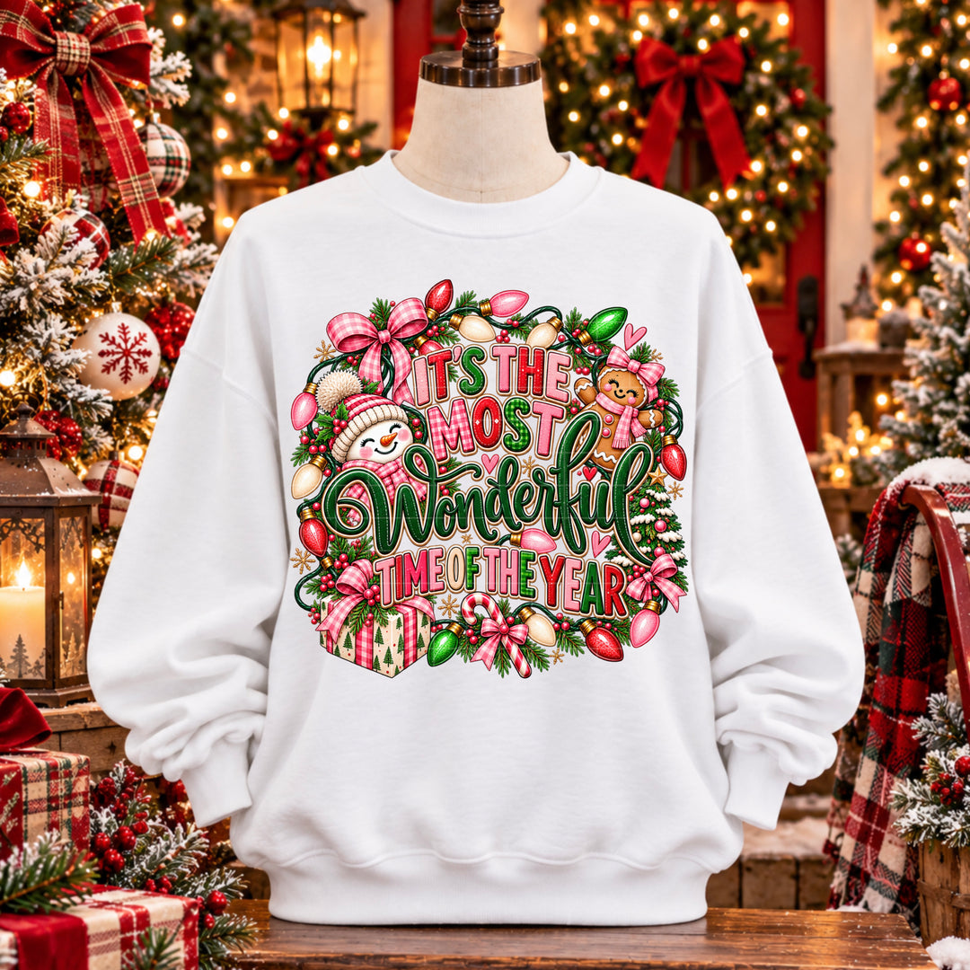 Most Wonderful Time Of The Year DTF Print