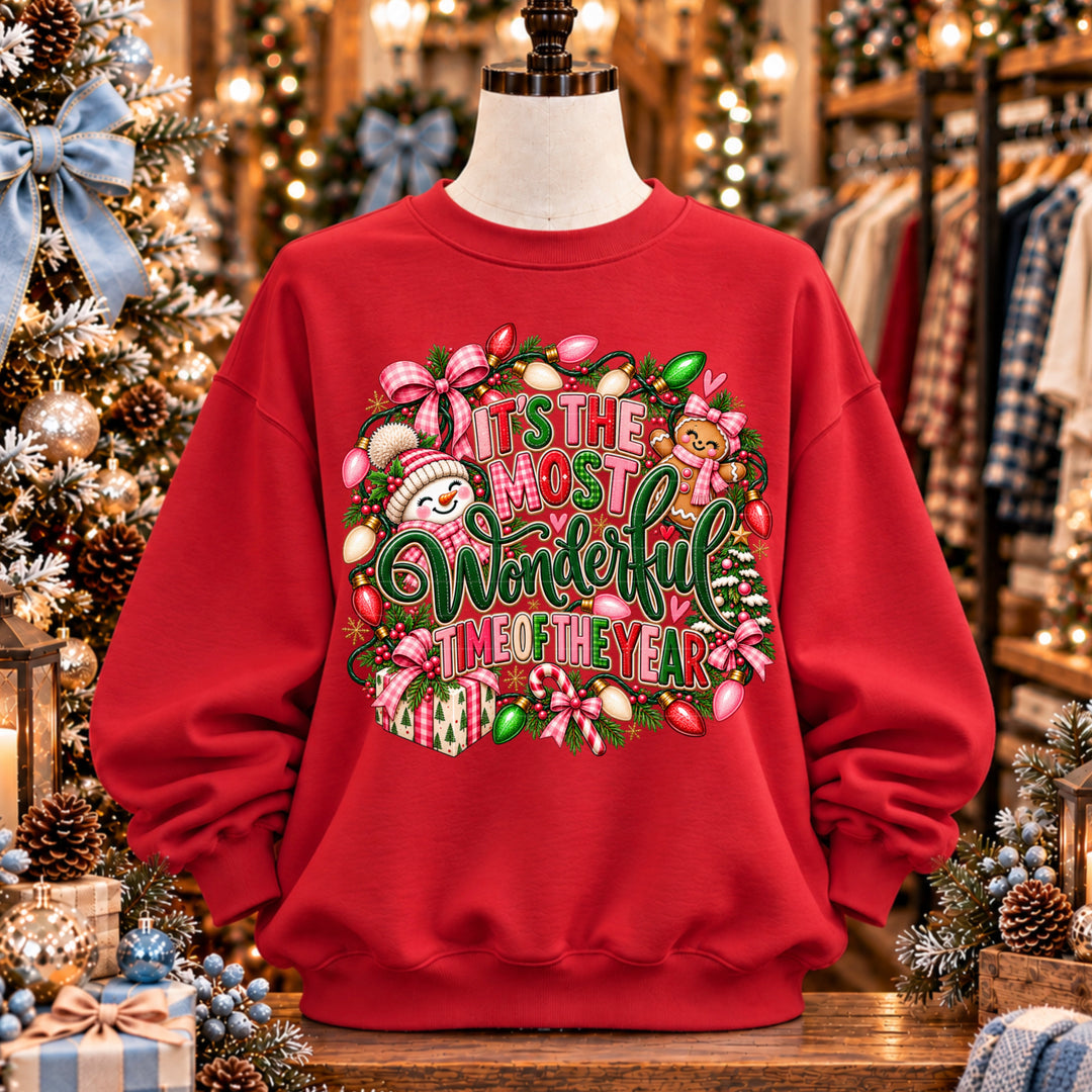 Most Wonderful Time Of The Year DTF Print