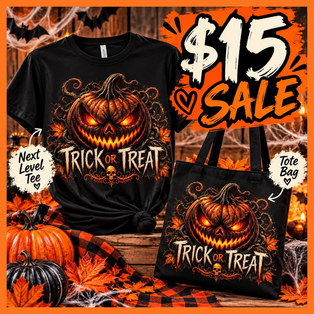 Halloween Tee & Tote